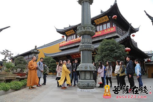 佛教-上海华东师范大学哲学系师生参访西林禅寺