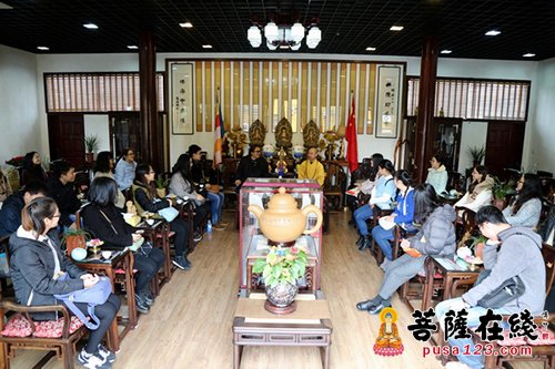 佛教-上海华东师范大学哲学系师生参访西林禅寺