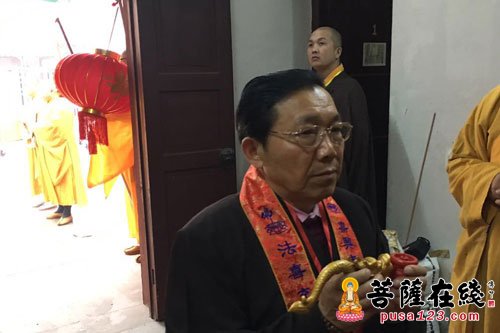 浙江嘉兴-浙江嘉兴真实禅寺上堂大斋 宽修法师为众说法