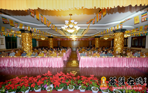 佛教-普陀山佛教协会2016年年终总结大会圆满闭幕