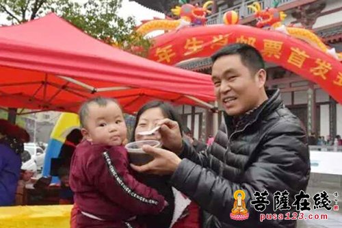 圣安-岳阳圣安寺第二届腊八佛教文化节举行