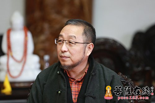 普陀山佛教协会举行梁建平居士捐赠观音宝像仪式