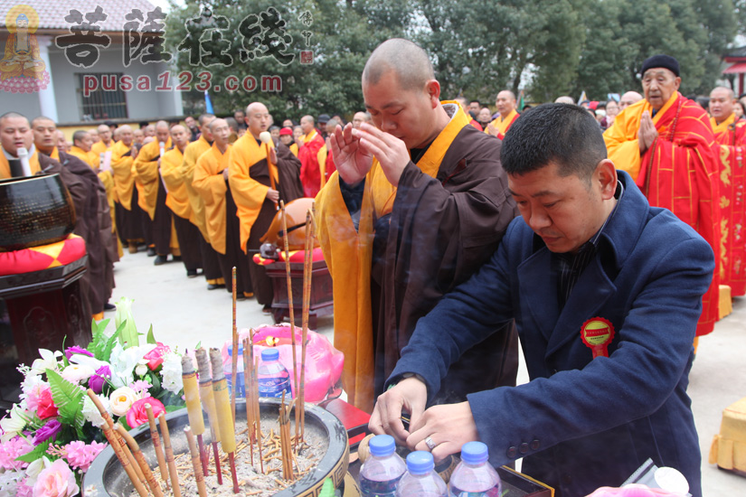 【高清图集】安徽泾县岩龙禅寺马头矶下院落成庆典暨全堂佛像开光法会