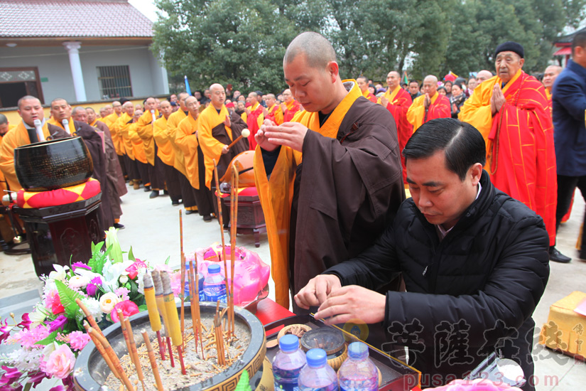 【高清图集】安徽泾县岩龙禅寺马头矶下院落成庆典暨全堂佛像开光法会