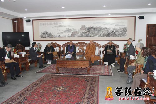 佛教-中日禅文化交流协会会长大谷哲夫一行参访厦门鸿山寺