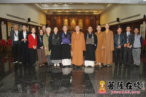 佛教-中日禅文化交流协会会长大谷哲夫一行参访厦门鸿山寺