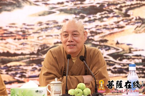 普陀山-除夕夜普陀山佛协会长道慈大和尚请僧众吃普茶迎新春
