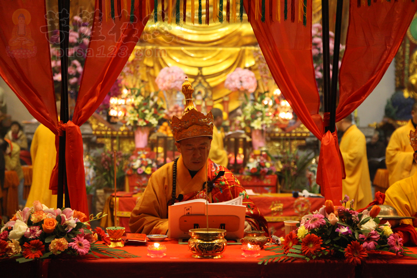 【高清图集】丁酉初春日 礼请奉斋天 上海七宝教寺