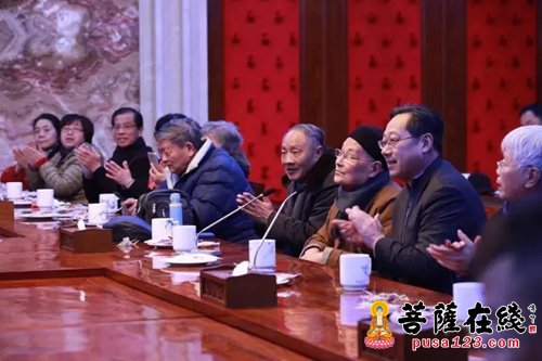 江苏无锡-无锡市级民宗团体新春联谊会在祥符禅寺举行