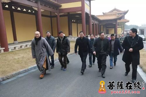 江苏无锡-无锡市级民宗团体新春联谊会在祥符禅寺举行