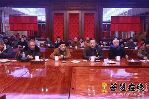 江苏无锡-无锡市级民宗团体新春联谊会在祥符禅寺举行
