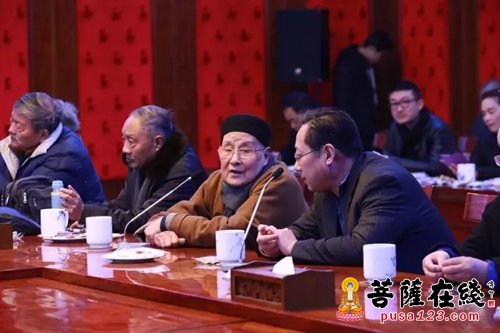 江苏无锡-无锡市级民宗团体新春联谊会在祥符禅寺举行