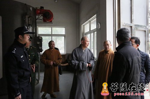 佛教-普陀山佛教协会开展寺院消防安全隐患大排查