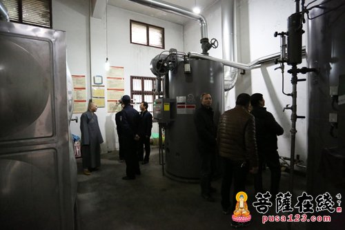 佛教-普陀山佛教协会开展寺院消防安全隐患大排查