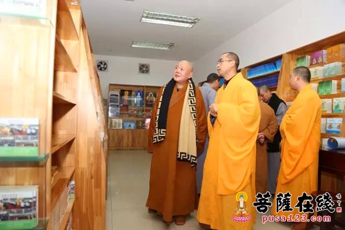 文殊院-苏州寒山寺方丈秋爽大和尚赴成都文殊院参访
