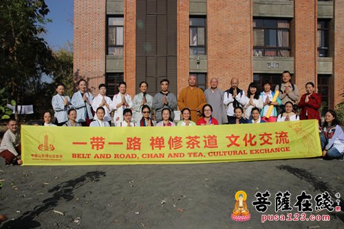 佛教-中华原创禅茶音乐会抵达印度那格浦尔 龙树学院热情接待
