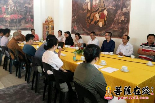 佛教-博茨瓦纳华人佛教协会换届 贤双法师当选会长