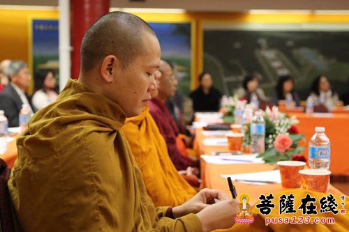 佛教-多名佛教团体代表云集加拿大湛山精舍共筹佛诞