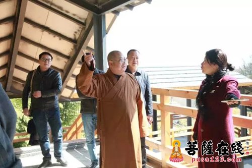 五祖寺-湖北黄冈市副秘书长肖艳梅一行赴五祖寺调研