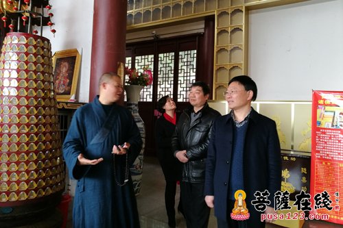 丰城-宜春市民宗局龚乔局长调研丰城 要求宗教领域安全维稳