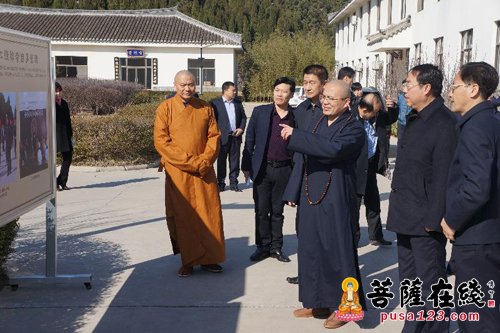 全国宗教工作会议-赵强常务副部长一行调研南山禅寺落实全国宗教工作会议情况
