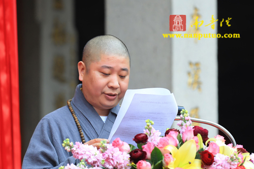 南普陀寺-厦门市南普陀义工服务社成立 厦门100个社区与之共建