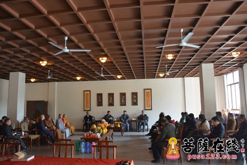 禅宗-广东省民宗委主任一行调研二祖寺 绍云长老热情接待