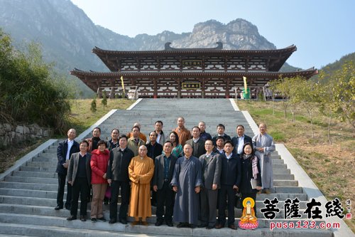 禅宗-广东省民宗委主任一行调研二祖寺 绍云长老热情接待