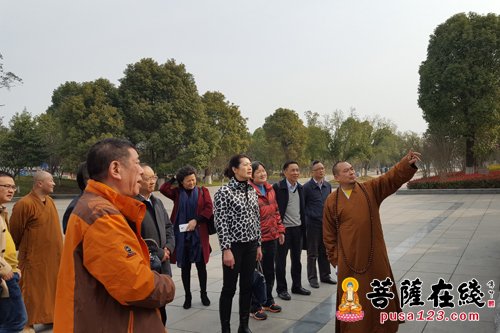圣安-湖南省政协民宗委主任李壮丽调研岳阳圣安寺宗教工作