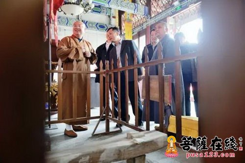 五祖寺-广东省考察团五祖寺参访交流 随履祖师的脚步