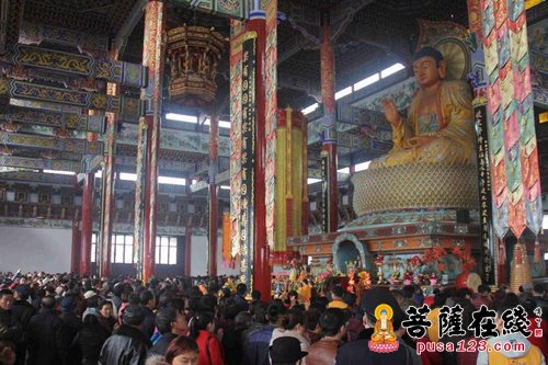 南海禅寺-观世音菩萨圣诞日 南海禅寺礼佛信众爆棚 南海禅寺-观世音菩萨圣诞日 南海禅寺礼佛信众爆棚