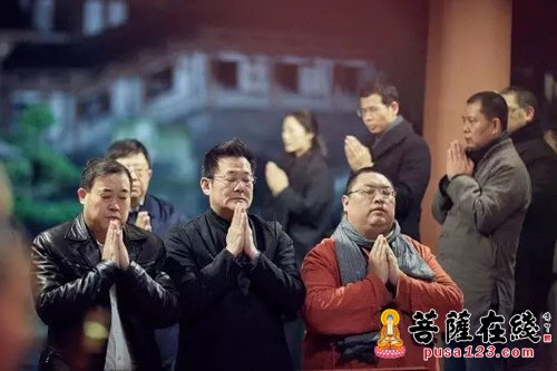 欢喜佛-养立法师率众庆观音圣诞 众生欢喜佛欢喜