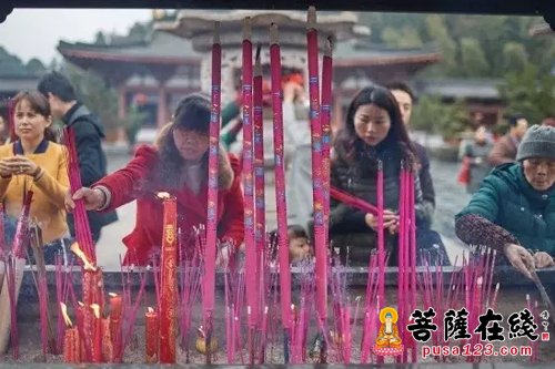 欢喜佛-养立法师率众庆观音圣诞 众生欢喜佛欢喜