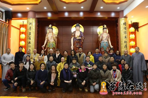 普贤菩萨-普贤菩萨圣诞 上海崇恩书画院举行春季书画班开学仪式