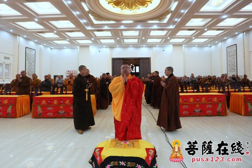 佛学-园慈法师应邀宝陀讲寺作佛学专题讲座 众人深受法益