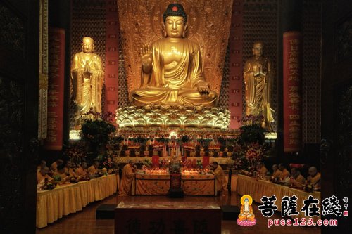 峨眉山-峨眉山各寺院举行佛事活动 欣迎普贤圣诞 祈祷国泰民安