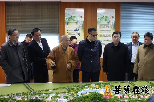 俞东来-舟山市委书记俞东来调研观音法界项目 强调打造精品工程