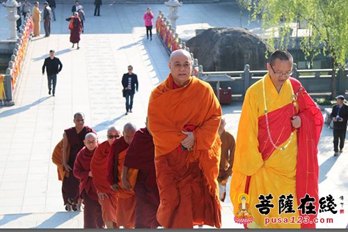 崇圣寺-缅甸高僧代表团参访崇圣寺 传承“胞波”情谊