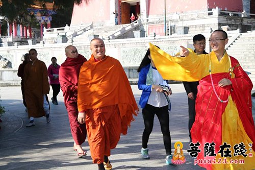 崇圣寺-缅甸高僧代表团参访崇圣寺 传承“胞波”情谊