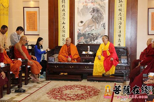 崇圣寺-缅甸高僧代表团参访崇圣寺 传承“胞波”情谊