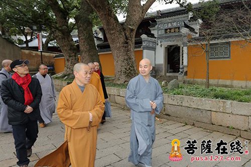 佛教-宗性大和尚参访普陀山佛协 磋商即将召开的全国佛教院校联席会实施方案