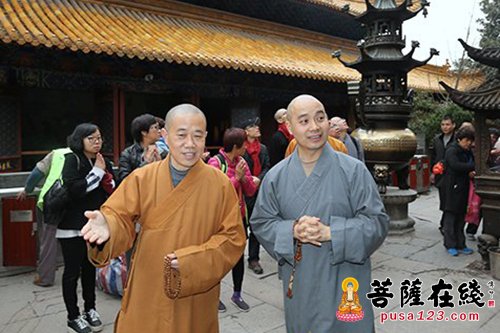 佛教-宗性大和尚参访普陀山佛协 磋商即将召开的全国佛教院校联席会实施方案