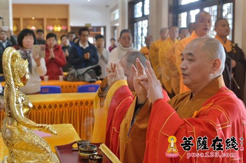九华山-泰国大乘寺迎请九华山坚牢地神像回国供奉 弘扬地藏菩萨大愿精神