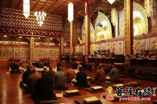 佛教-缓和身心 一心观想 西林禅寺坐香仪式如期举行