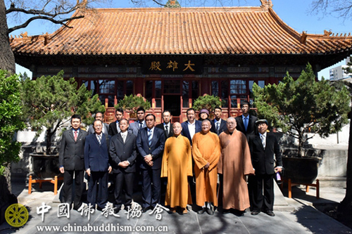 佛教-演觉副会长会见缅甸宗教文化代表团 两国法谊持续升温