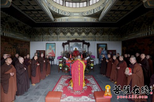 清明习俗-普济禅寺举行清明祭祖报恩法会 忆念祖师恩德