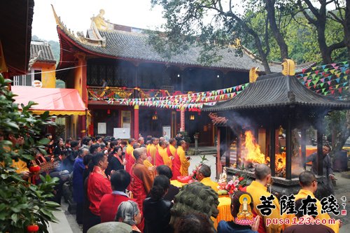 文化-解冤释结 证悟成佛 温岭舞龙山妙严禅寺圆满送圣