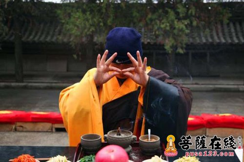 法门寺-法门寺举行清明祭祖法会 众僧发愿报答法乳深恩