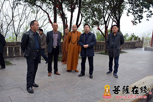 佛教-徐州市王晓松局长调研兴化禅寺 就文物保护 对外交流提出意见