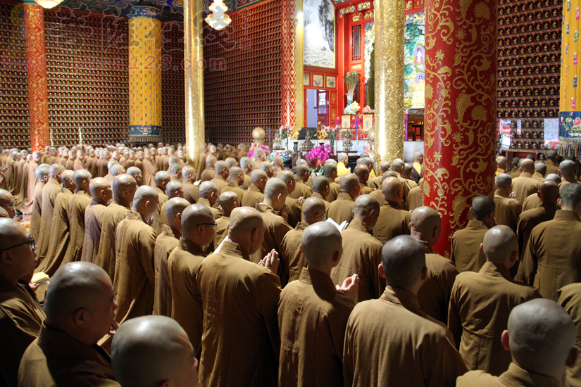 【高清图集】辽宁锦州北普陀寺传授二部僧三坛大戒法会